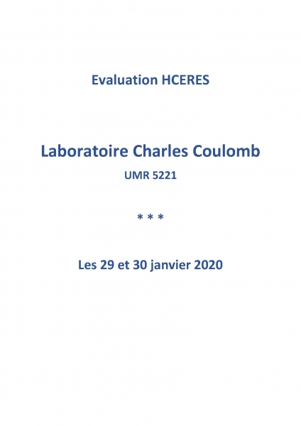 L2C-UMR 5221_Evaluation HCERES les 29 et 30-01-2020
